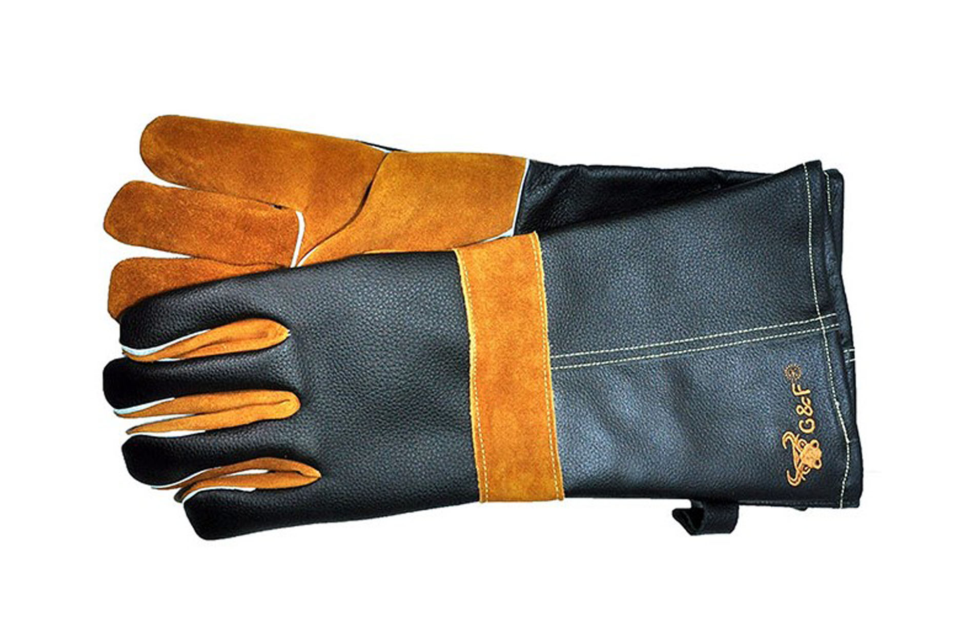 Leather best sale fire gloves